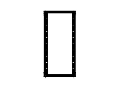 41U Knockdown 4-Post Rack