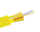 Fiber Optic Cable, 2 Strand, Single Mode, 9/125, Armored Indoor/Outdoor Distribution, Riser