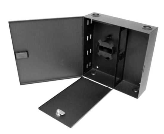 Wall Mount Compact Fiber Patch Panel, 4 Panel – Primus Cable