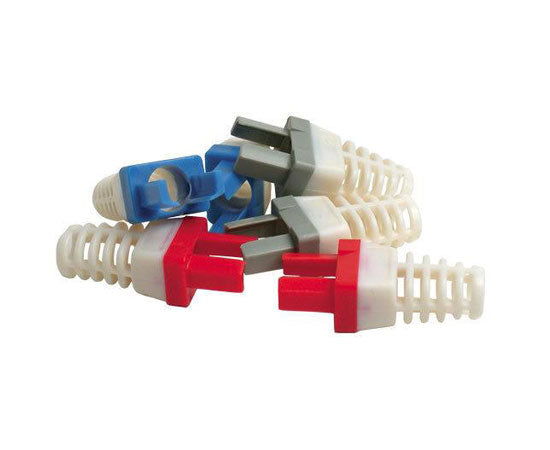 Strain Relief for Cat6 Connector - Blue