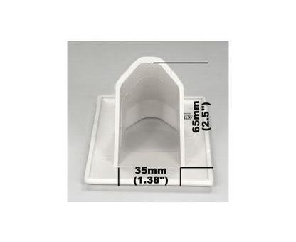 1-Gang Recessed Wall Plate - recess dimensions