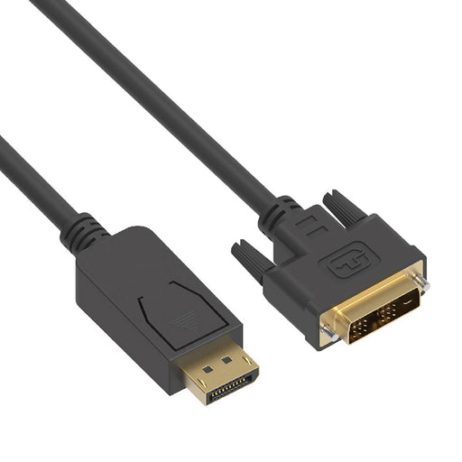 Display Port Male to DVI Male Cable