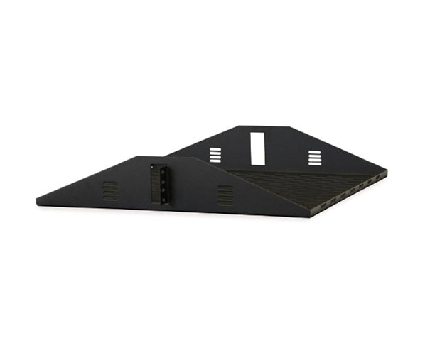 Network 2U Rack, Center Mount Shelf, Vented | 1907-3-000-02