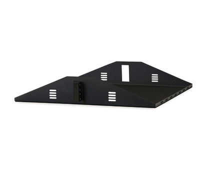 Network 2U Rack, Center Mount Shelf, Vented | 1907-3-000-02