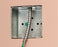 MC Cable Connector with insulated throat for 3/8" Flex - Snap2It TM With Ground
