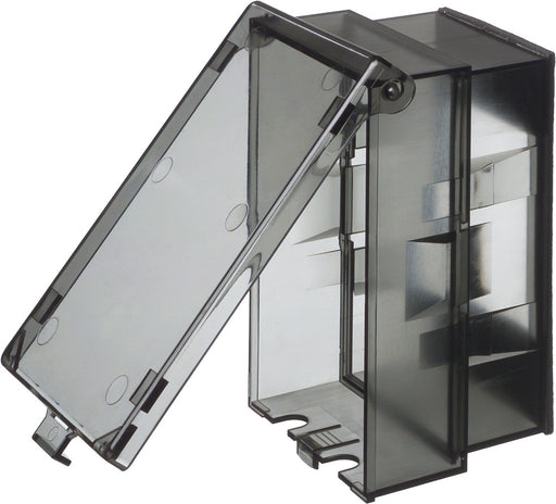 Low Profile IN-and-OUT™ Outlet Boxes | Arlington- Clear