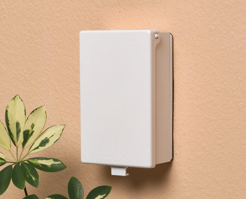 Low Profile IN-and-OUT™ Outlet Boxes | Arlington - White