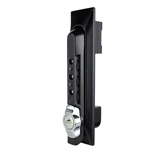 Cabinet Door Handle with Combo Lock - Angled View