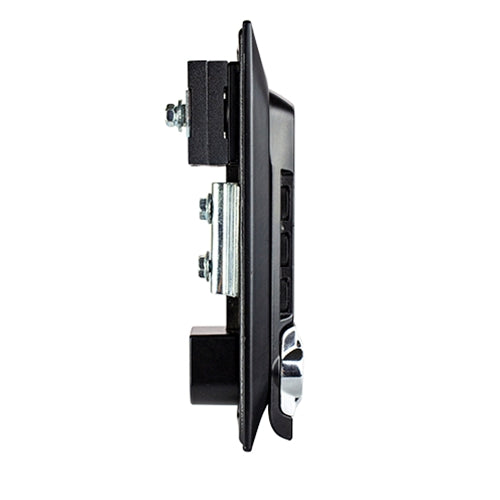 Cabinet Door Handle with Combo Lock - Side View