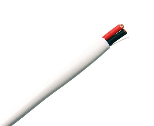 OFC Audio Cable Direct Burial Sun Resistant CL3 CM 16AWG 2Con. 65 Strand 500 ft - white