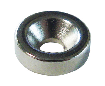 Press Fit Reed Switch, 3/4" Recessed w/ Cable Leads and Nickel Plated Magnets