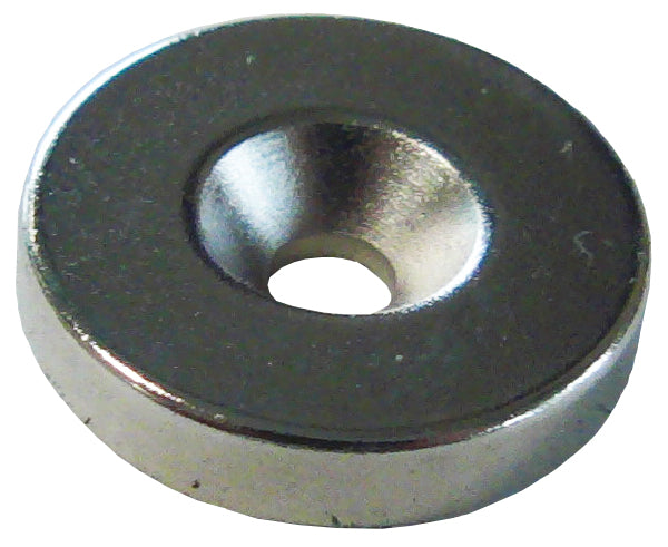 Press Fit Reed Switch, 3/4" Recessed w/ Cable Leads and Nickel Plated Magnets