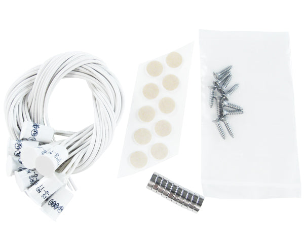 N Series Switch Set Magnetic Contacts, Rare Earth Magnets w/ Press Fit Contacts
