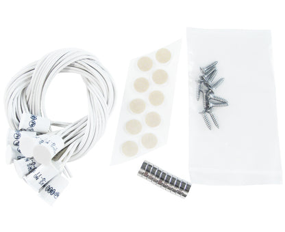 N Series Switch Set Magnetic Contacts, Rare Earth Magnets w/ Press Fit Contacts