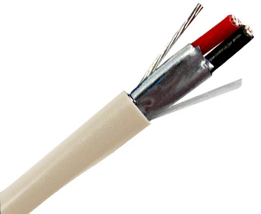 Security Alarm Cable - Riser ,18/2 AWG, Stranded, Shielded