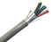 22/6 Alarm-Security/ audio Cable, CMR, Stranded (7 Strand) Shielded, 1000' - Gray