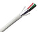 22/4 Alarm-Security/ audio Cable, CMP, Stranded (7 Strand) shielded, 1000' White