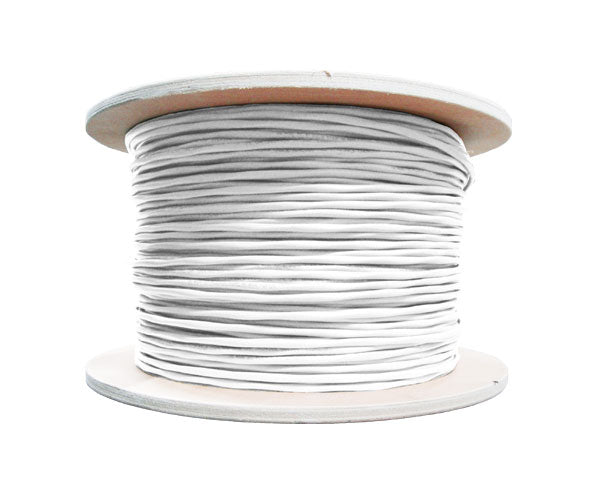 22/2 Alarm-Security/ audio Cable, CMP, Stranded (7 Strand) shielded, 1000' White