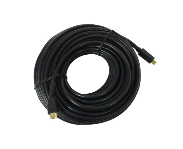 Black 100ft Male to Male HDMI Cable