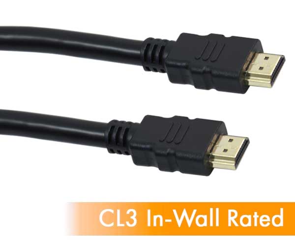 CL3 Rated HDMI Cable w/ Ethernet 4K 30Hz - HDMI® Cables & HDMI