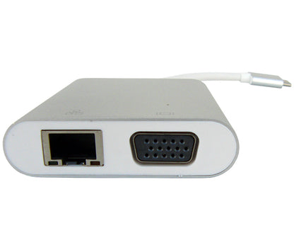 USB 3.1 Type C Male To 4-In-1 Converter