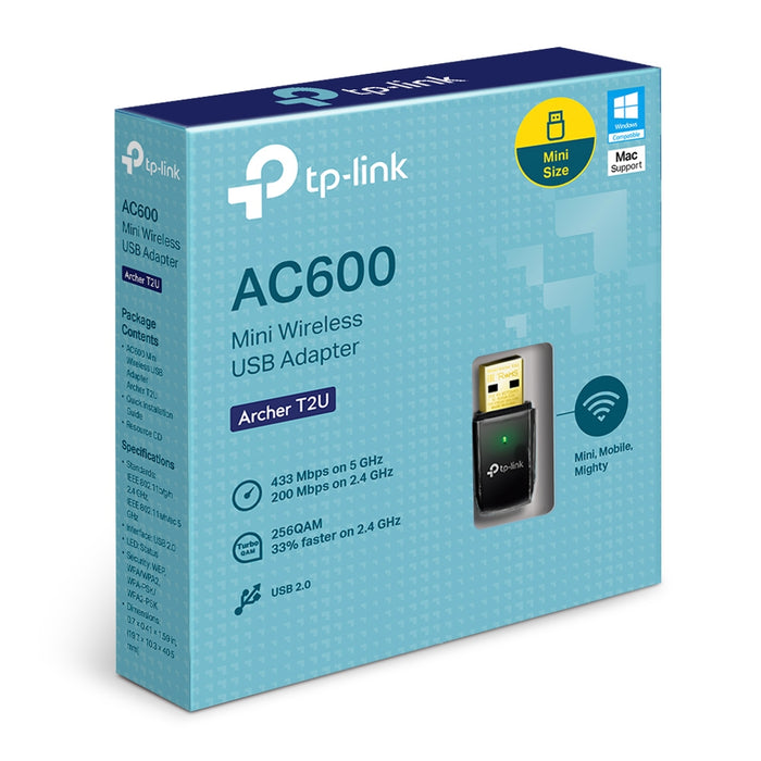 AC600 Wireless Dual Band USB Adapter Package