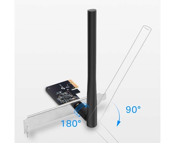 AC600 Wireless Dual Band PCI Express Adapter