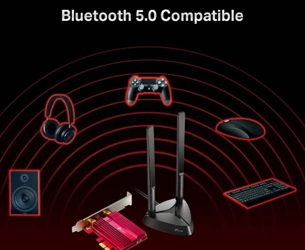 AX3000 Wi-Fi 6 Bluetooth 5.0 PCIe Adapter