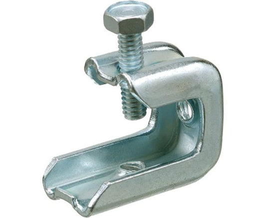 Pressed Steel Beam Clamps with Screw, Treaded Rod Size 1/4"-20