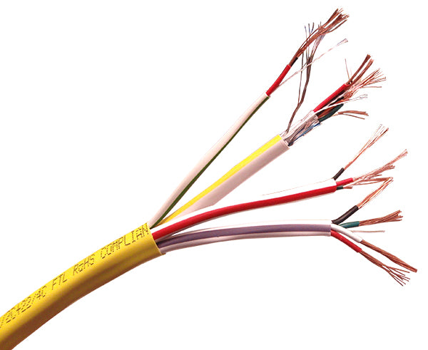 Access Control Cable, CMP/CL2P, (18/4 + 22/4 + 22/2 + 22/3SHLD) 500FT & 1000FT Lengths