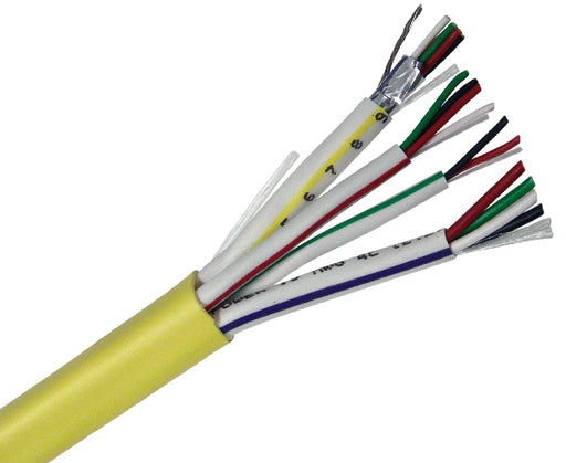 Access Control Composite Cable - Plenum - CMP/CL2P, (18/4 AWG + 22/4 AWG + 22/2 AWG + 22/3 AWG Shielded)
