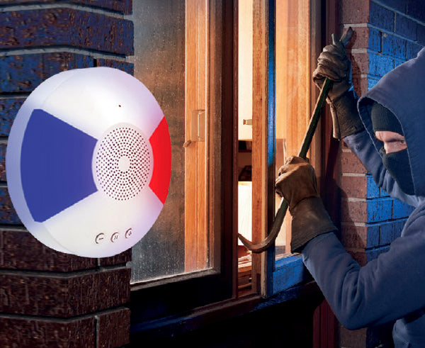Siren Alarm with Red and Blue Enforcer Light – Primus Cable