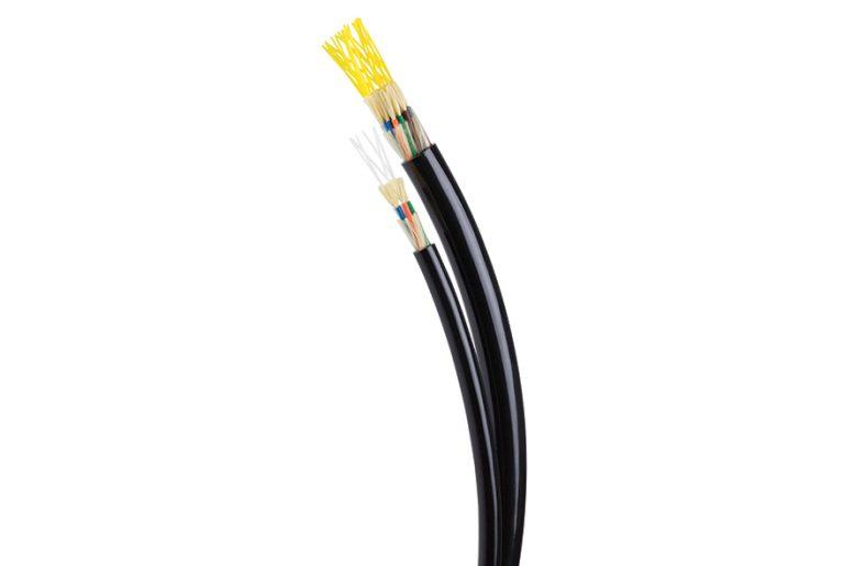 Military Polyurethane Fiber Optic Cable, Single Mode, Outdoor Tactical Breakout