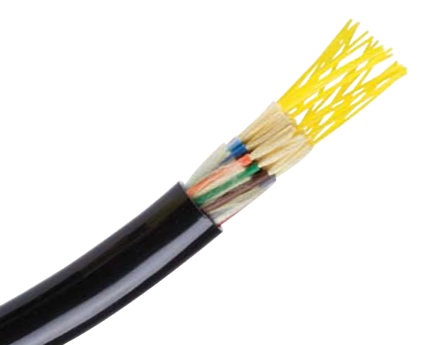 Fiber Optic Cable, Single Mode, 9/125, Outdoor Broadcast Breakout, Tactical Polyurethane