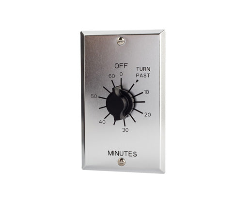 Mechanical Commercial Auto OFF Springwound In-Wall Timer