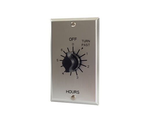Mechanical Commercial Auto OFF Springwound In-Wall Timer — Primus Cable