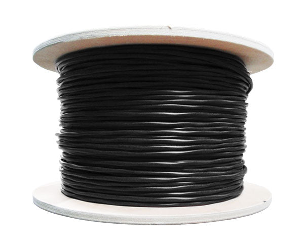 CAT5E Outdoor Bulk Ethernet Cable, Direct Burial Solid Copper UTP CMX, Gel Filled, 24 AWG
