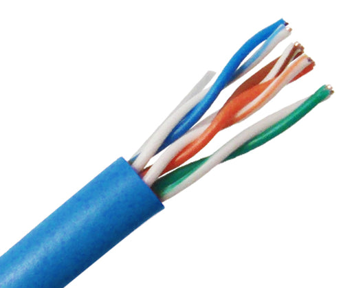CAT5E Ethernet Cable, CAT5E UTP Cable, CM Rated, 500™ - Blue