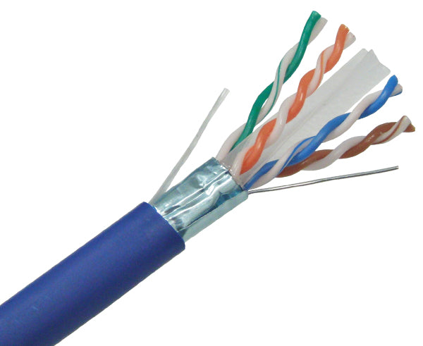 Premium Cat 6e Stranded Ethernet Cable - Copper, Tangle-Free, Riser Rated