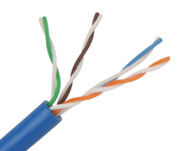 CAT6A Slim 28 AWG Stranded Unshielded Bulk Cable, 1,000FT