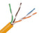 1,000FT CAT6A Slim Stranded Bulk Cable, 28 AWG - Orange