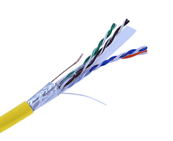 Cable réseau RJ45 Cat 6 S/FTP 2m (gris) - AbsolutePC