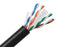 CAT6 Ethernet Cable, CAT6 Riser Cable, 24 AWG, UL Listed UTP, 1000™ - Black