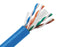CAT6 Bulk Riser Ethernet Cable, CMR UL Listed Solid Copper UTP, 24 AWG 1000FT - Blue