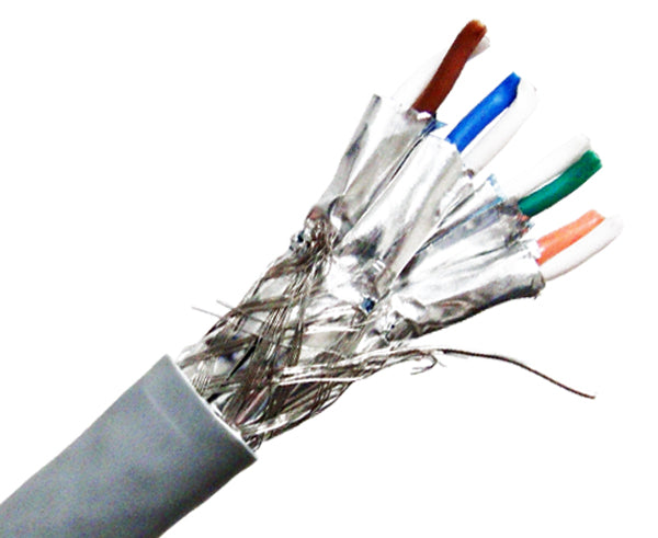 CAT7 Dual Shielded Bulk Ethernet Cable, Riser CMR – Primus Cable