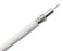 RG6 Coaxial Cable, Dual Shielded, 18 AWG CCS, 60% AL Braid, 1,000ft & 500ft, White