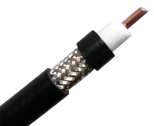 LMR 400 Low Loss RF 400 Coaxial Cable UV PVC RF Shielding 1000Ft Black