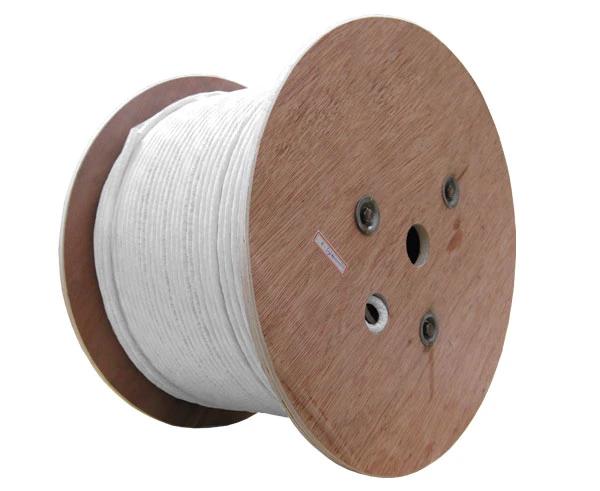 CMP Siamese Cable RG6 Coax Cable 95% BC, 18/2 Power Cable 1000’ White