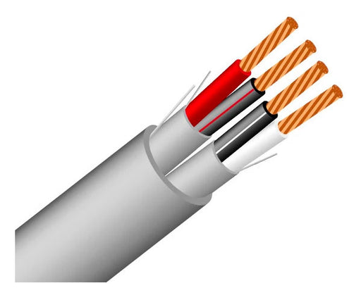  Click to expand  Com Control Cable 22/2 (7 Strand) Each Pair Shielded 1000' Gray   Communication & Control Cable (CMR) 22/2 (7 Strand) Each Pair Shielded CMR 1000' Gray