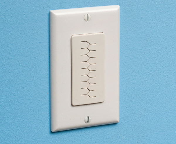 The SCOOP, Slotted Cable Entry Device w/ Decor Wall Plate